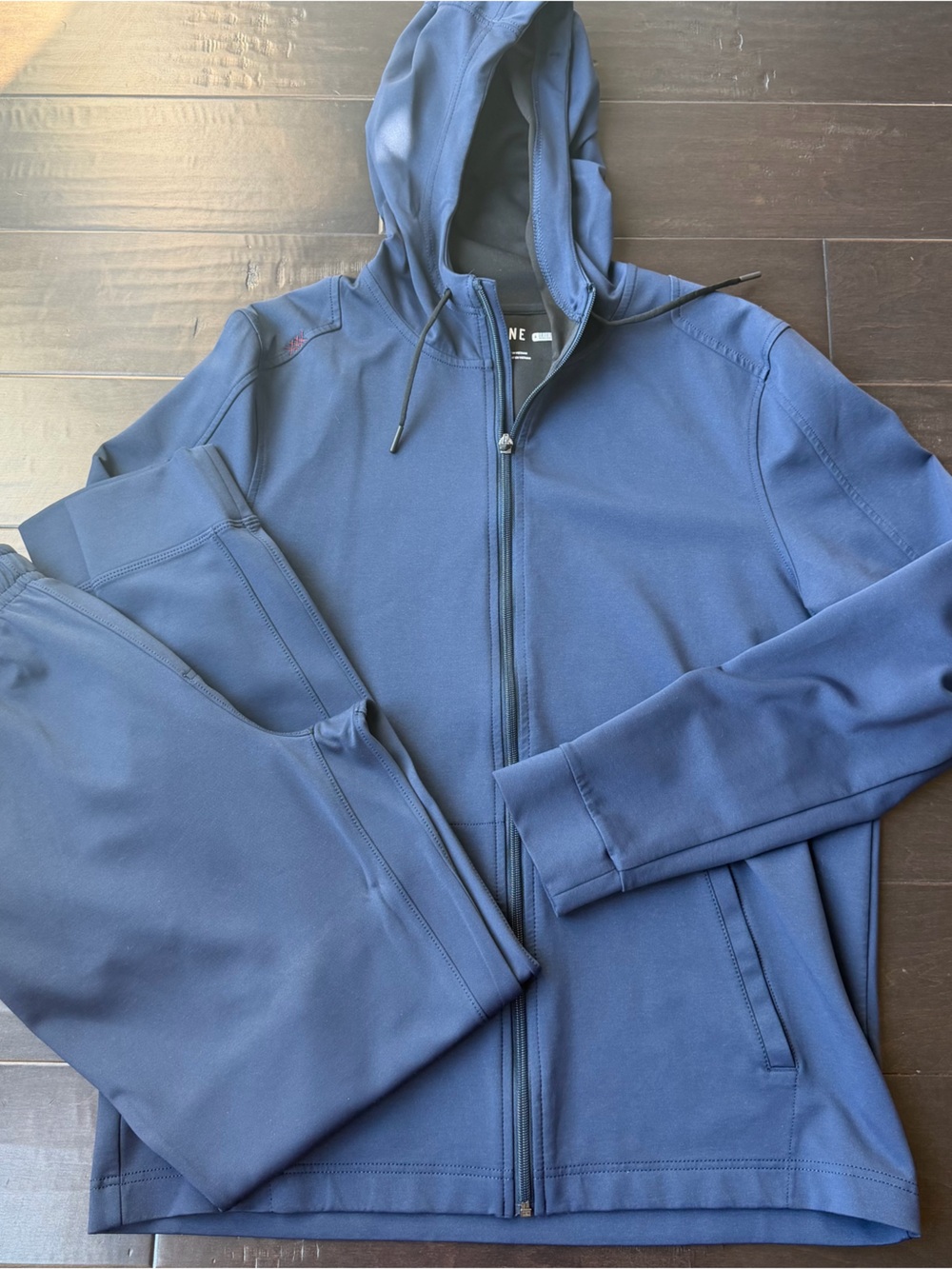 RHONE Navy Men's Tech Jogger Set - Hoodie & Sweatpants